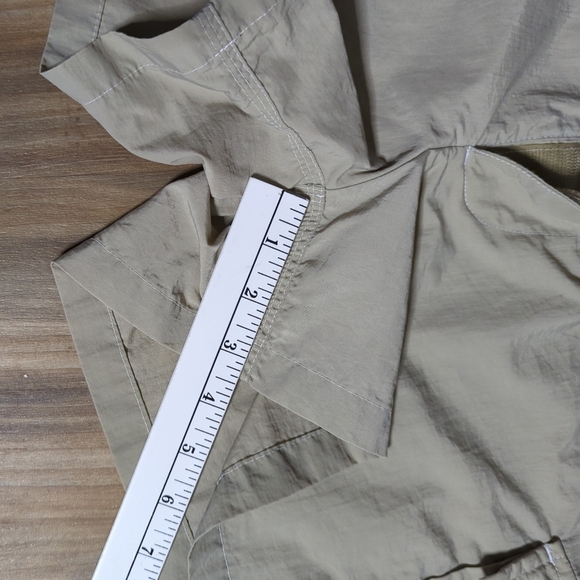 GAP Factory Women's L Khaki Board Shorts Hiking Lightweight - Picture 5 of 7